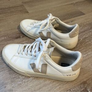 Veja Campo Leather Sneaker White Tan